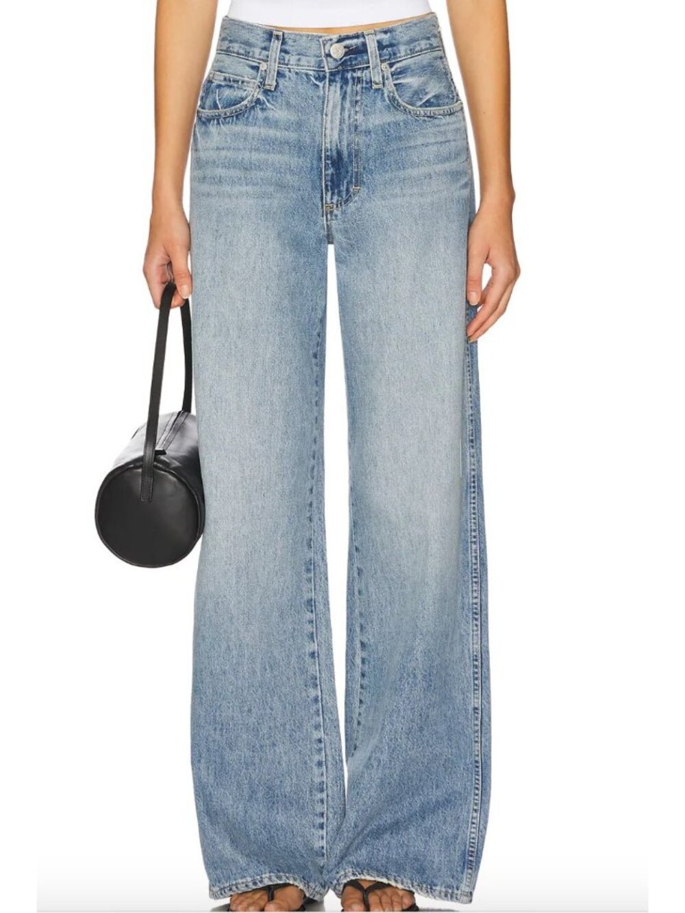 AMO Denim Frida Flare Wide Leg Jeans in Mystical Size 29